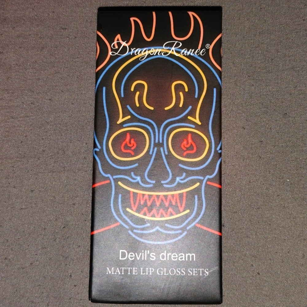 Brand New In the Box Dragon Ranee Devil's Dream Matte Lip Gloss Set (3 pc)
